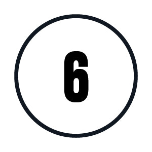Easy to use with 6 simple steps